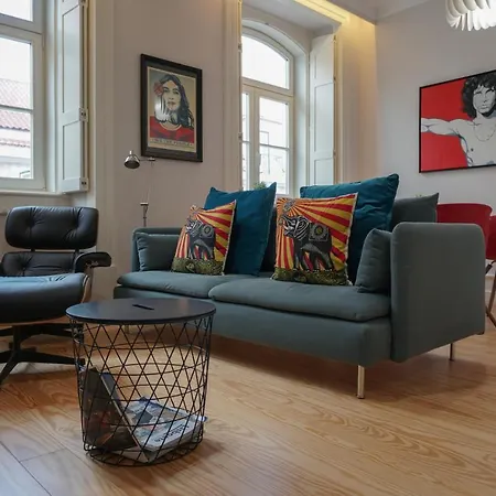 Apartment Center Rua Augusta Modern Art Lisbon